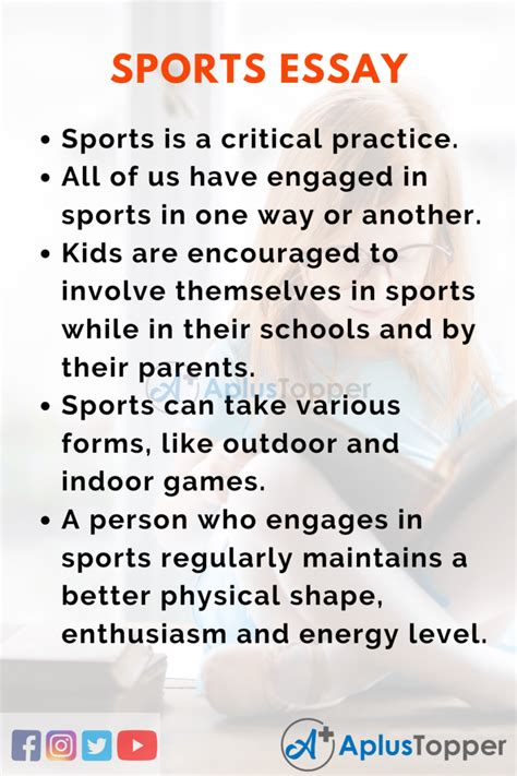 Sport psychology essay topics